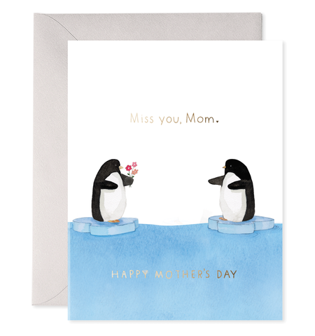 Miss You Mom Happy Mother's Day Card