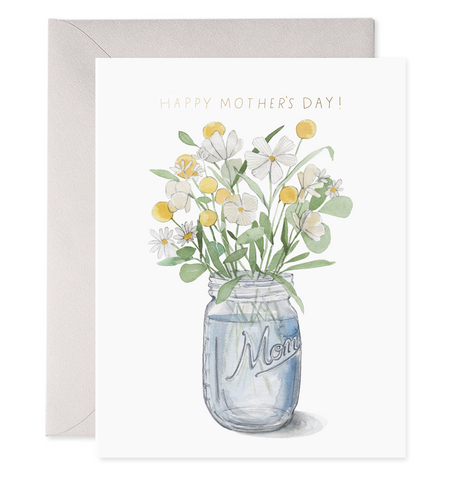 Mason Jar Mother's Day Card