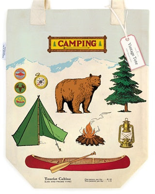 Camping Tote Bag
