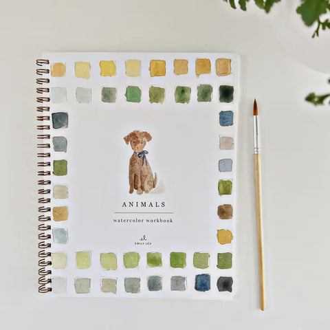 Watercolor Workbook Animals