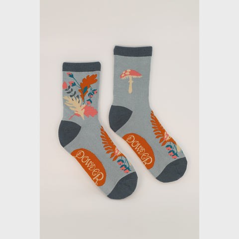 Foraging Ankle Socks Ice