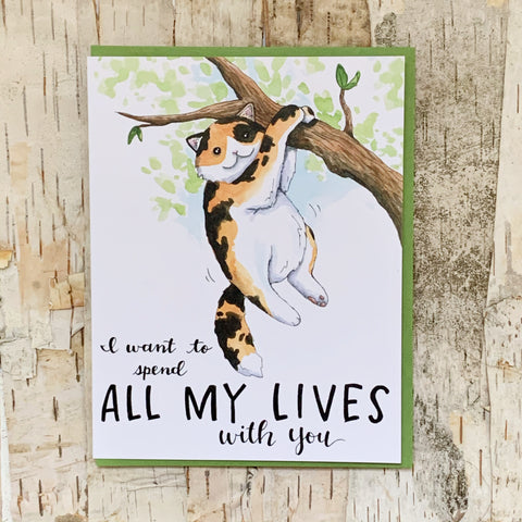 All My Lives With You Card