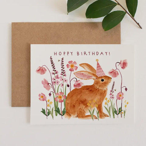 Hoppy Birthday Card May We Fly