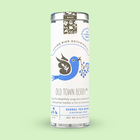 Old Town Berry Tea 6 Bag Tin