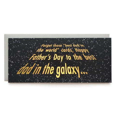 Galaxy Dad Card