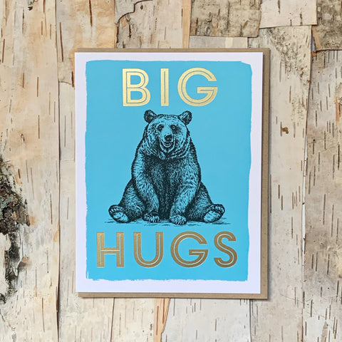 Big Hugs Bear Card