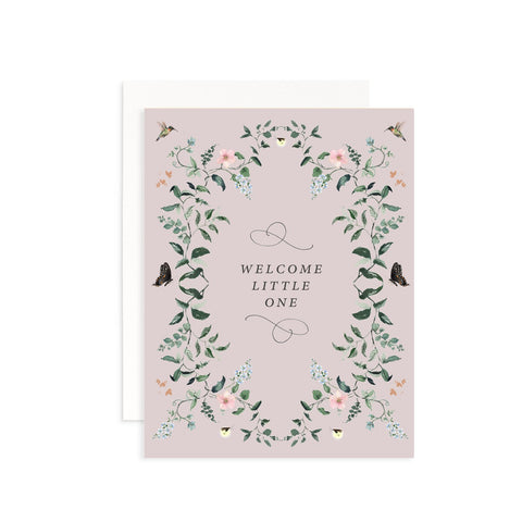 Welcome Little One Card Cami