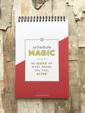 Daily Schedule Magic Spiral Notebook