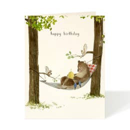 Forest Friends Birthday Card
