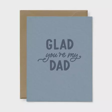 Glad You're My Dad Card Ruff