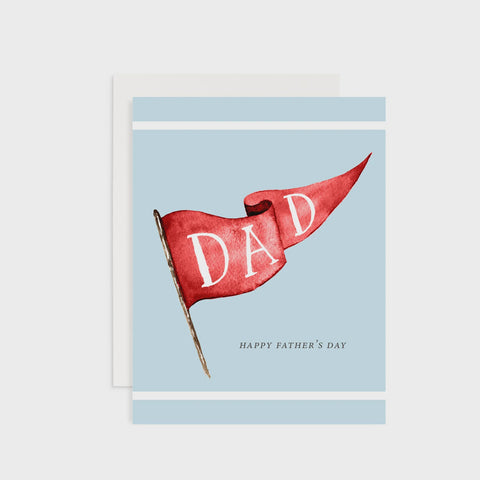 Happy Father's Day Banner Greeting Card CM