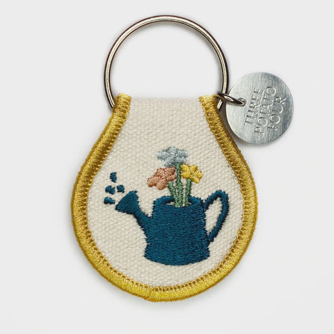 Watering Can Patch Keychain